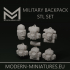 Military Backpack set Military stowage image