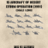 STL PACK - 15 Aircraft of Desert Storm operation (1991 year) (scale 1:200) - PERSONAL USE image