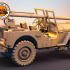 Jeep Willys cannon image