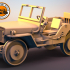 Jeep Willys rail tractor image