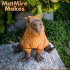Capybara Articulated figure, Print-In-Place Body, Snap-Fit Head, Cute Flexi image