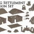 [Commercial License] Mining Settlement STL image