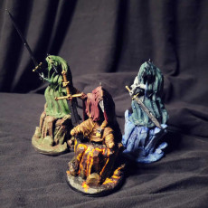 Picture of print of Silent Watcher - 3 Poses - Curse of the Wretched Order