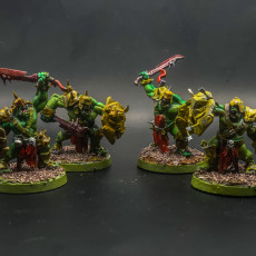 Picture of print of Orc Grunts (Pre-Supported)