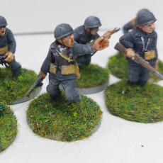 Picture of print of Italian infantry ww2 serie 1 - 28mm
