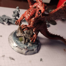 Picture of print of Ancient Red Tyrant Dragon - Rokarthion