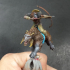 Gldn08: Geladan (Baboon man) Mounted Archer on Warbeest. image