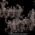 Skeleton Warriors multi-part regiment image