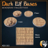 Dark Elf Bases x5 image
