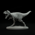 Gorgosaurus roaring 1-35 scale pre-supported dinosaur image