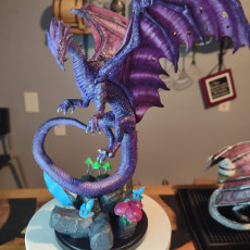 Picture of print of Ancient Purple Dragon