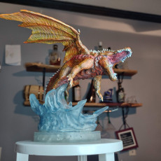 Picture of print of Ancient Orange Dragon