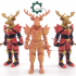 Cobotech Articulated Guardian Deer by Cobotech, Holiday Decoration image