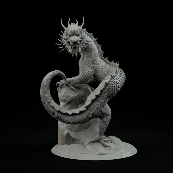 Chinese Dragon pre-supported's Cover
