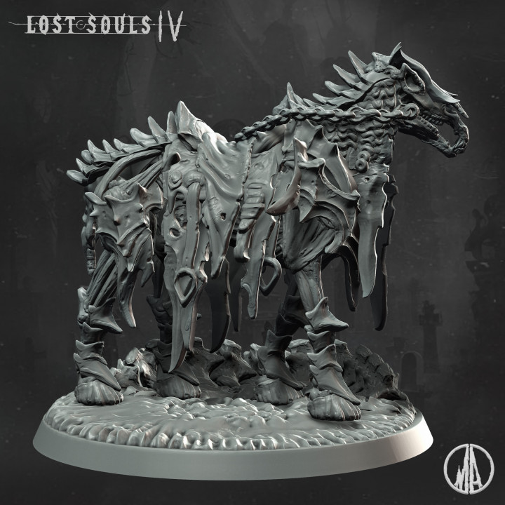 Skeletal Steeds - Lost Souls IV's Cover