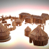 Realistic African Village image