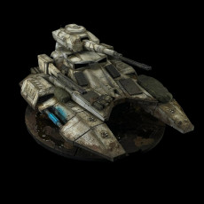 Picture of print of Republic Hover Tank