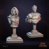 Busts of Evangeline and Clarisa image