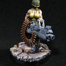 Picture of print of Jungle Sergeant Babe