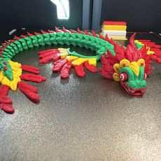 Picture of print of Articulated Quetzalcoatl
