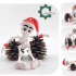 Cobotech Articulated Skelly Santa Ornament by Cobotech image