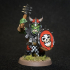 Orc Warriors with Hand Weapons and Spears - Highlands Miniatures print image