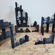 Picture of print of Gothic Ruins Set #1 - Print-in-place