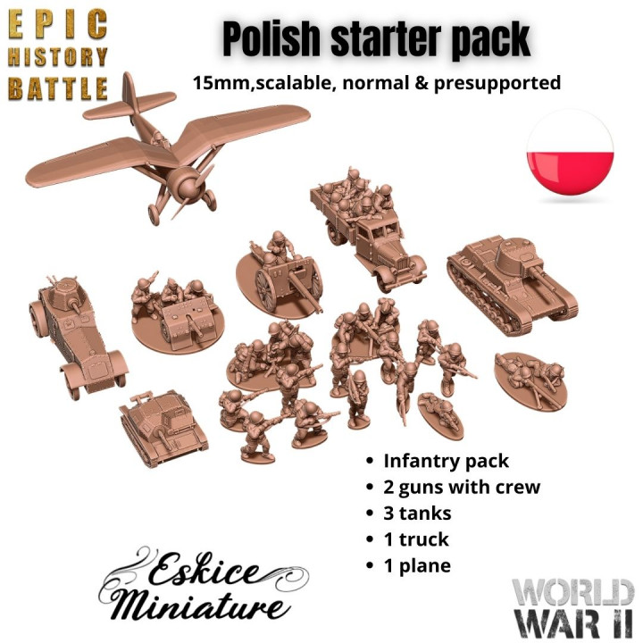 Starter polish WW2 - 15mm for EHB's Cover
