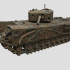 Destroyed Tank Churchill MK.III (UK, WW2) image