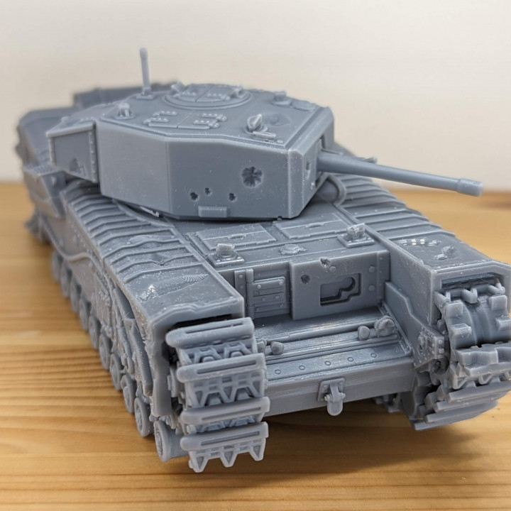 Destroyed Tank Churchill MK.III (UK, WW2)'s Cover