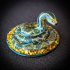 Giant Constrictor Snake coiled print image