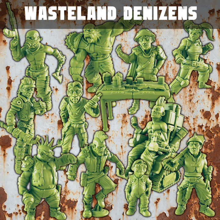 Wasteland Denizens [PRE-SUPPORTED]'s Cover