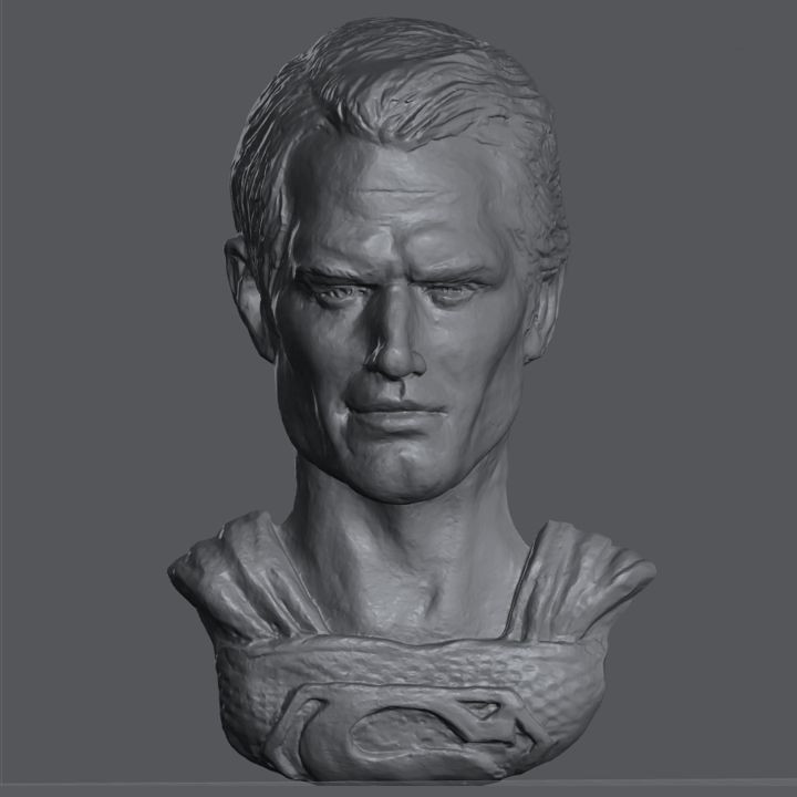 3D Printable Hero Henry Cavil - Wall Plaque by Sanny Campbell
