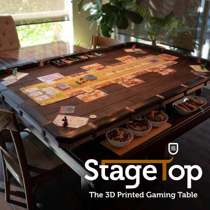 StageTop the 3D Printed Gaming Table's Cover