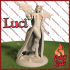 Luci - (NSFW) Devil Pin-Up with Wings and Coat image