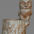 Owl planter/item holder/item organizer image