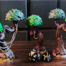 Picture of print of Modular Trees for TTRPG