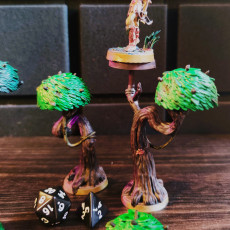 Picture of print of Modular Trees for TTRPG