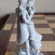 Picture of print of The Baron & Baroness | Elven Noble Embrace