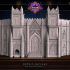 Gothic Cathedral GM Screen - Panel set + accessories! image