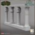 Egyptian Ptolemaic colonnade - The Last Queen image