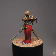 Picture of print of Blood Knight - 32mm scale pre-supported miniature