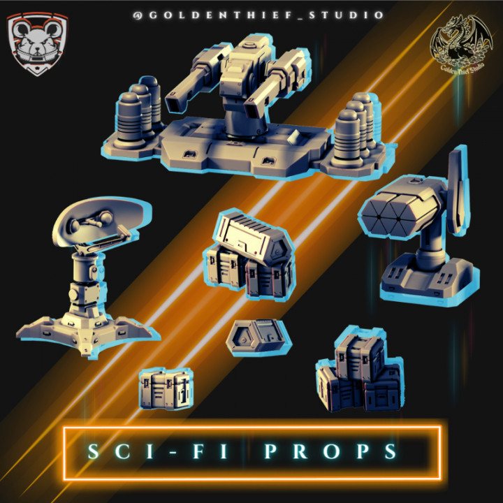 Sci-Fi Props's Cover