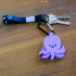 Kawaii Octopus Keychain image