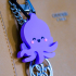 Kawaii Octopus Keychain image