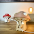 Cute Mushroom Cable Holder - Print-in-Place image