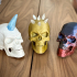 Articulated Skulls - Print-in-Place image
