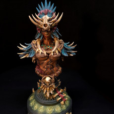 Picture of print of BUST Goliath Blood Shaman Priestess - Driga