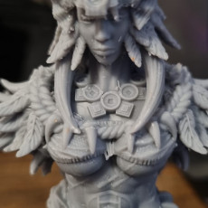 Picture of print of BUST Goliath Blood Shaman Priestess - Driga