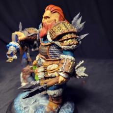 Picture of print of Dwarf Monster Slayer Ranger - Telnam Gnik